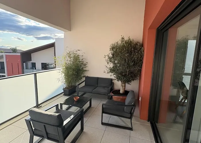 Διαμέρισμα T3 Avec Loggia, Clim Et Parking - Proche Montpellier