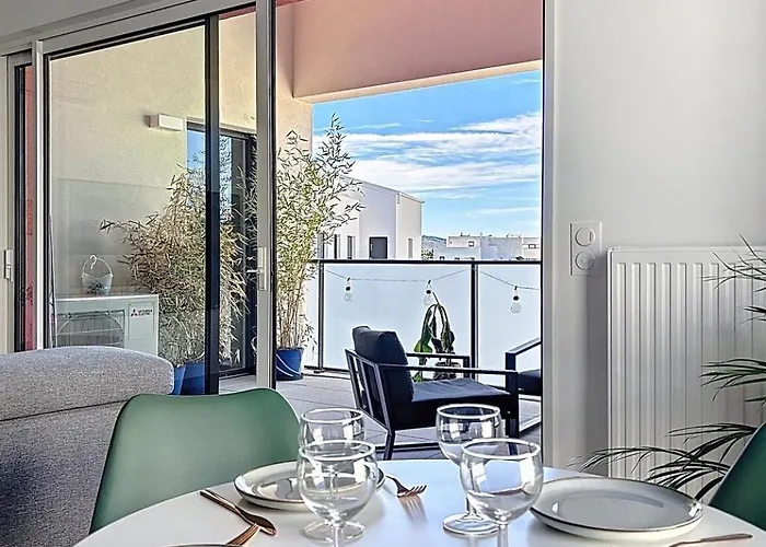 Διαμέρισμα T3 Avec Loggia, Clim Et Parking - Proche Montpellier