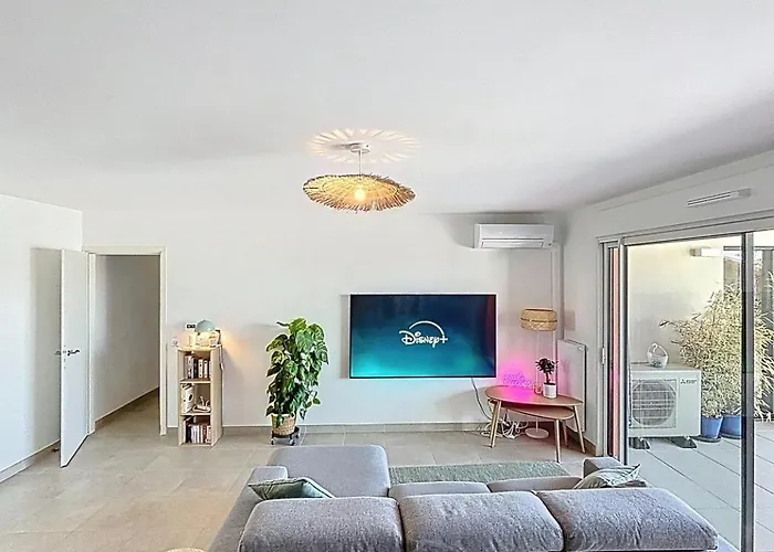 T3 Avec Loggia, Clim Et Parking - Proche Montpellier